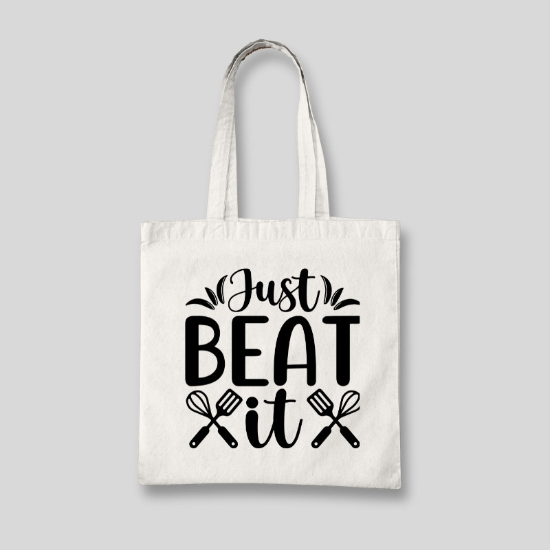 Just Beat It Tote Bag