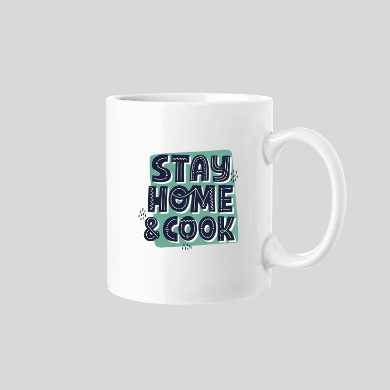 Stay Home & Cook Mug