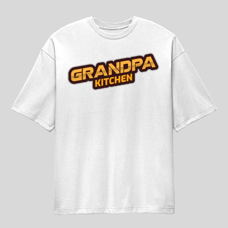Grandpa Kitchen Oversized T-Shirt