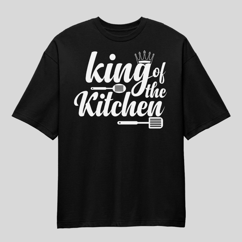 King Of The Kitchen Oversized T-Shirt