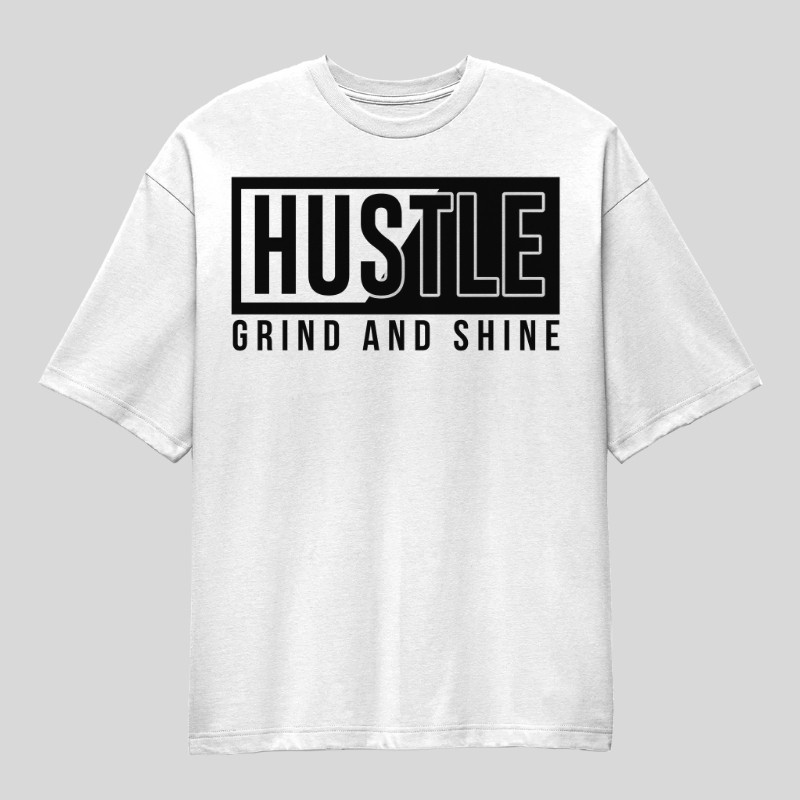 Hustle Oversized T-Shirt