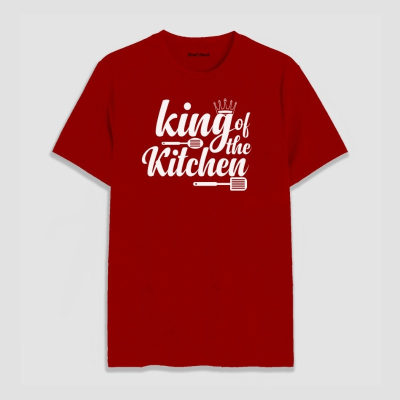 King Of The Kitchen Round Neck T-Shirt